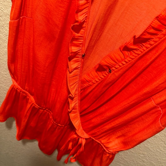 A New Day size M Orange Sleeveless Blouse - Picture 3 of 6